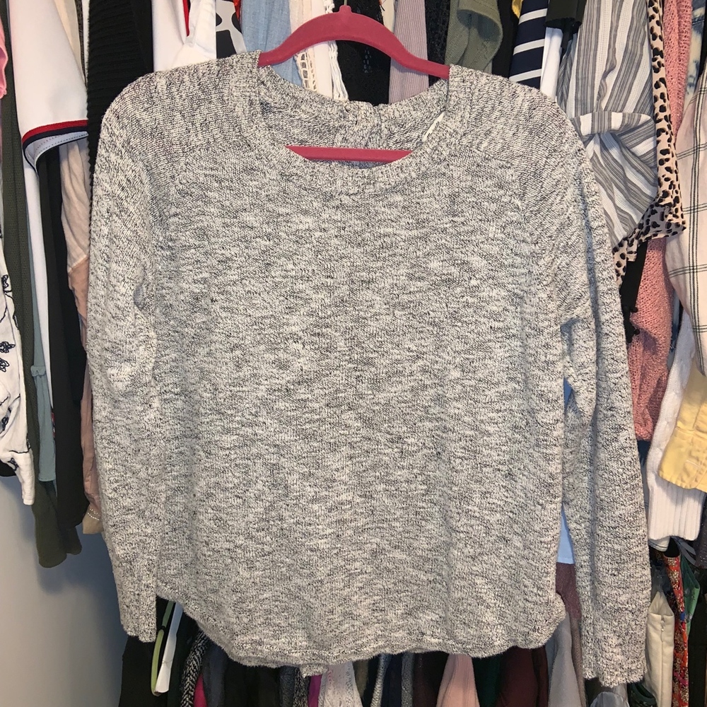 Madewell Button Back Sweater - Picture 11 of 12